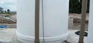 Tanque para desinfecção