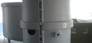 Tanque duplo de preparação de polieletrólito